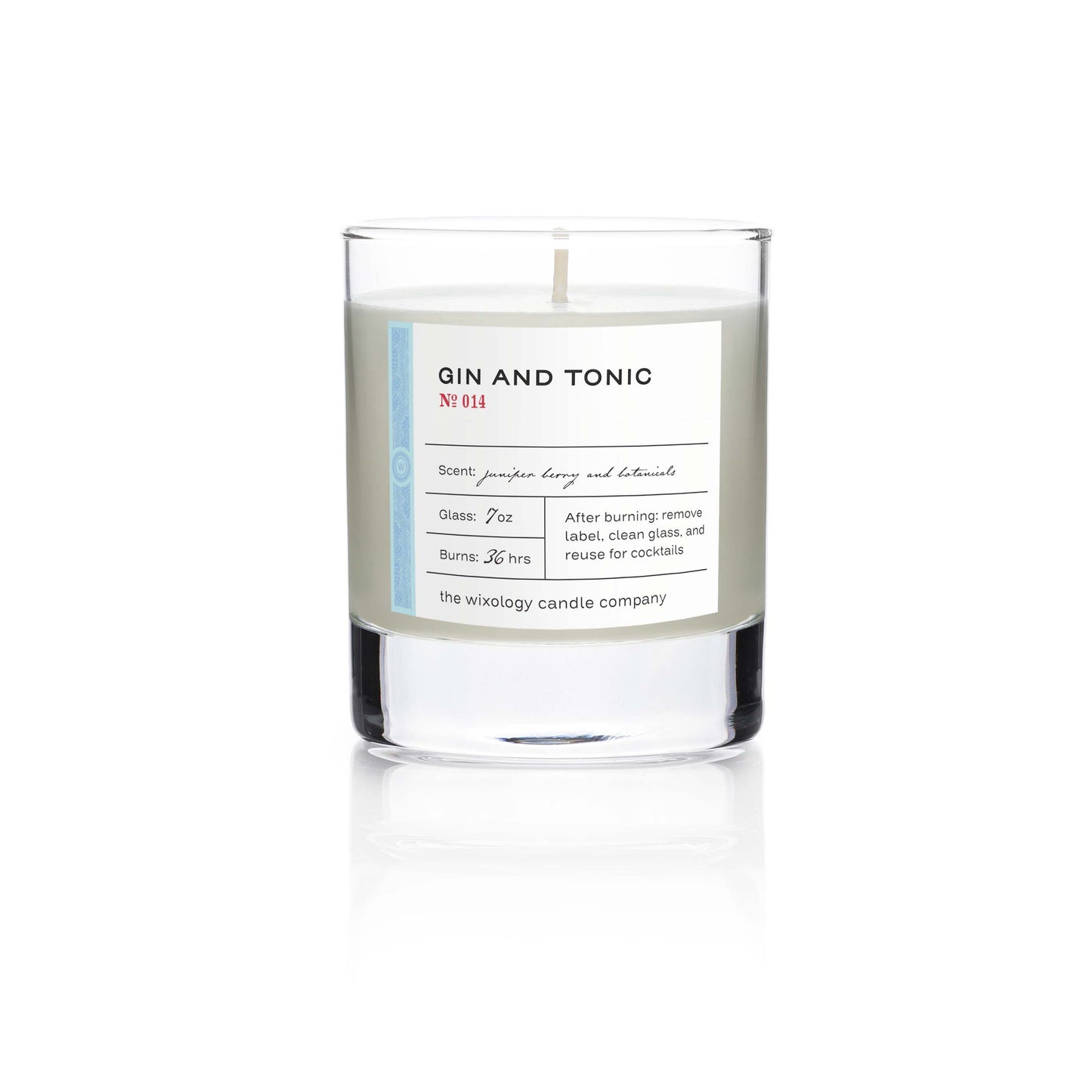Gin and Tonic (7 oz. glass)