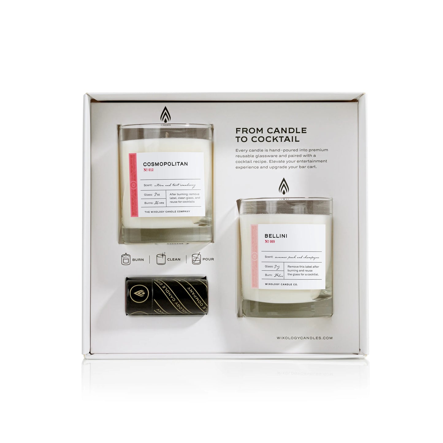 Premium Gift Box (2 Candles + Matches)
