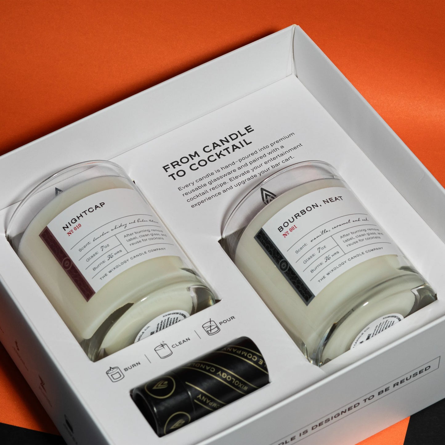 Premium Gift Box (2 Candles + Matches)