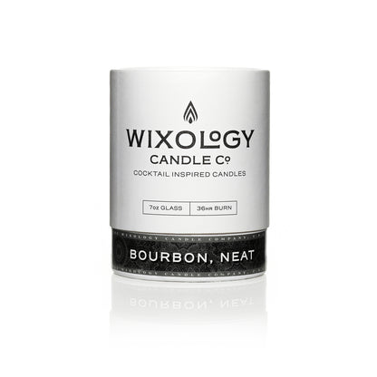 Bourbon, Neat Candle (7 oz. glass)